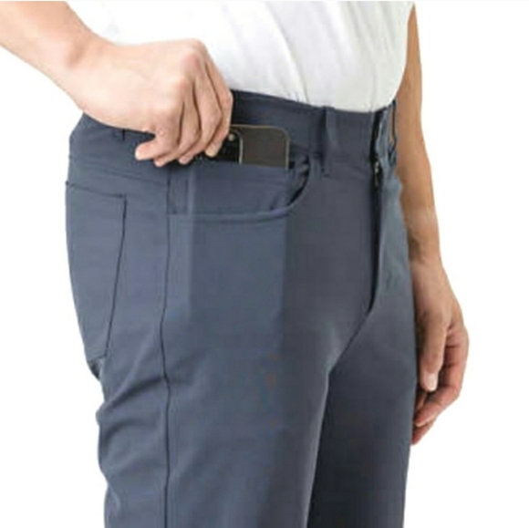 EUC Karbon All Day Comfort Pants 32x30 Blue - Picture 3 of 13